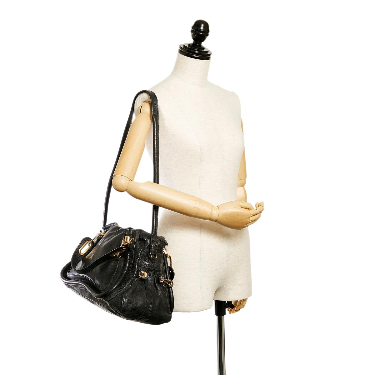 Chloe Paraty Leather Satchel (SHG-27722)
