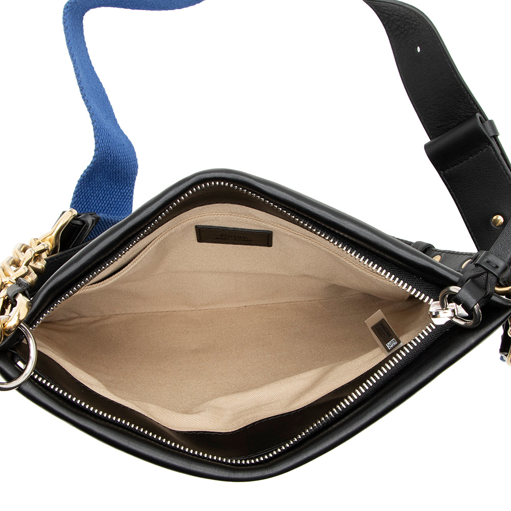 Chloe Quilted Leather Roy Shoulder Bag (SHF-15790)