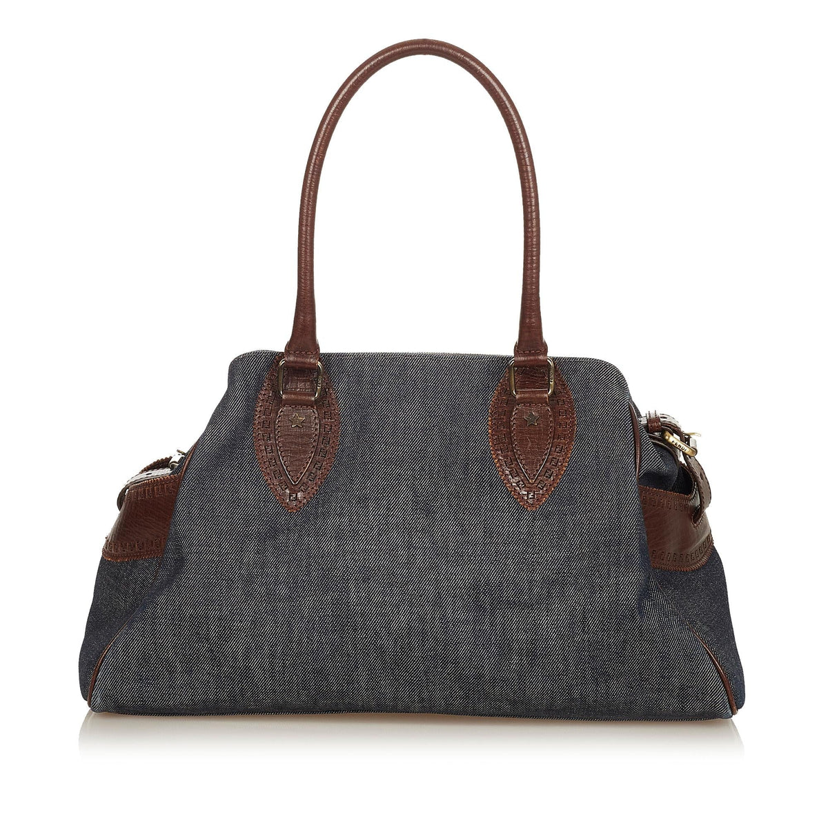 Fendi Etniko Denim Shoulder Bag (SHG-26424)