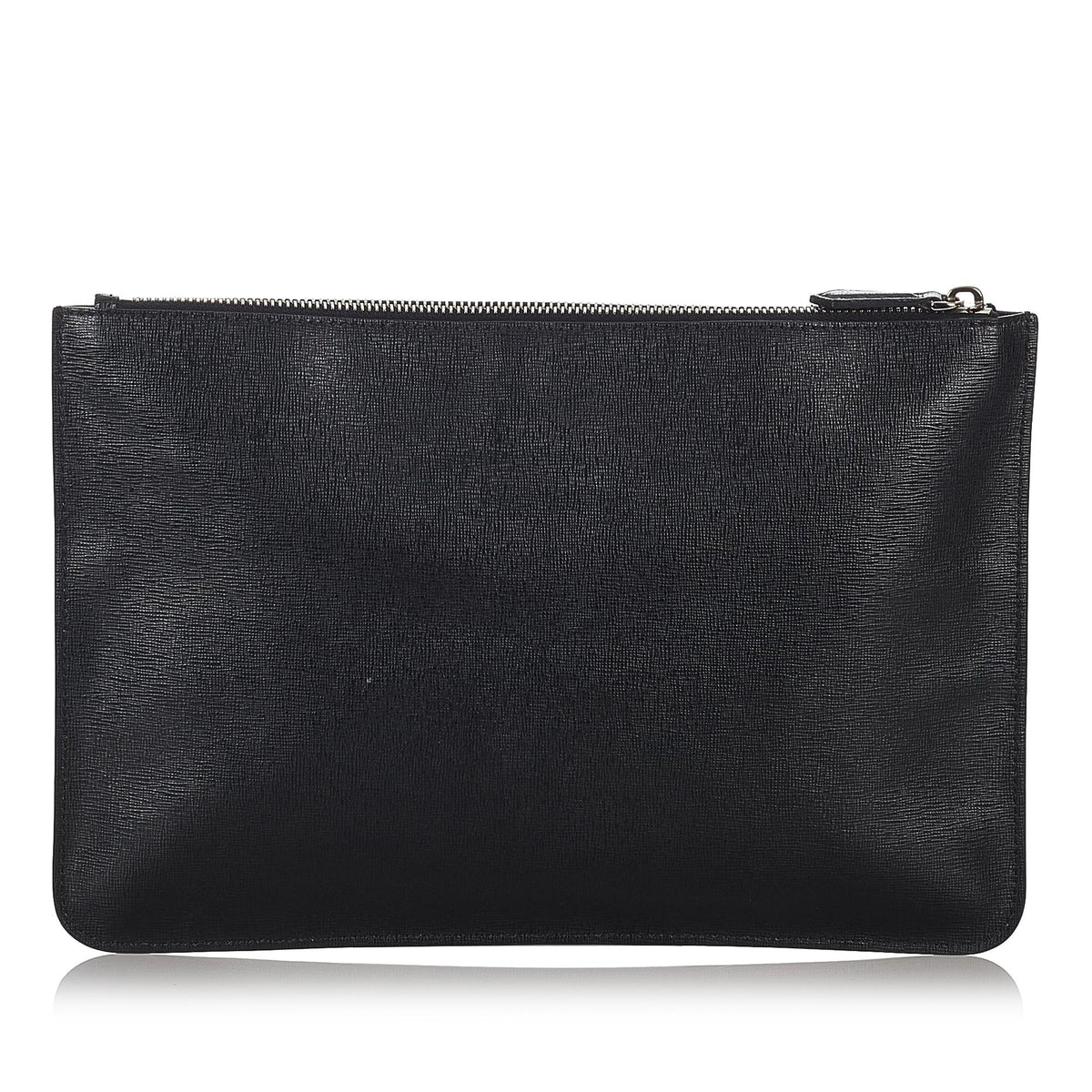 Fendi Karlito Leather Clutch Bag (SHG-26787)