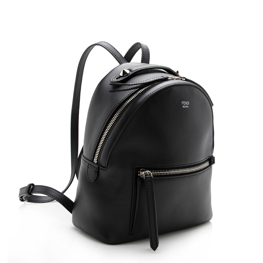 Fendi Leather Crystal By The Way Mini Backpack (SHF-14917)