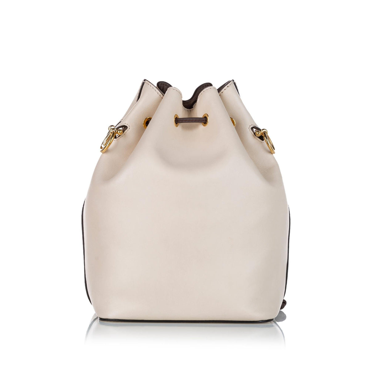 Fendi Mon Tresor Leather Bucket Bag (SHG-24035)