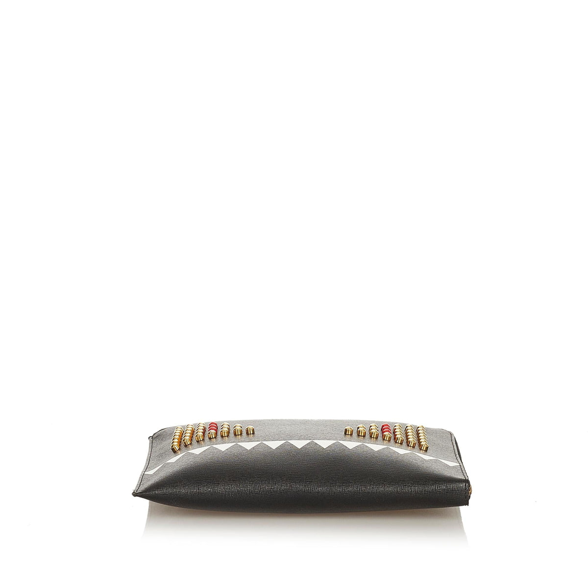 Fendi Monster Leather Clutch Bag (SHG-26144)