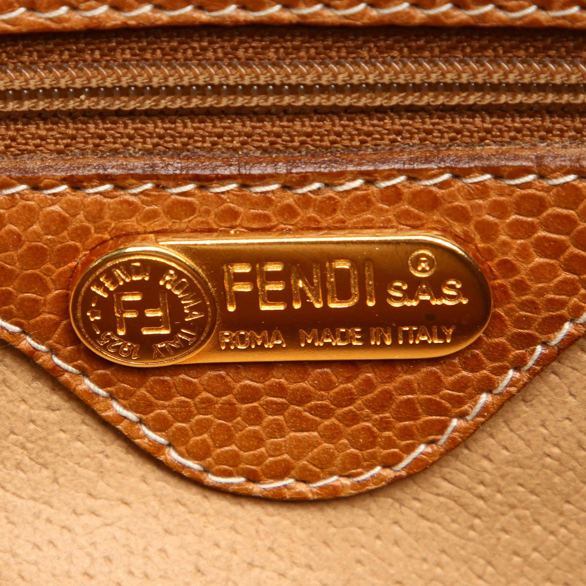 Fendi Selleria Leather Crossbody Bag (SHG-11835)