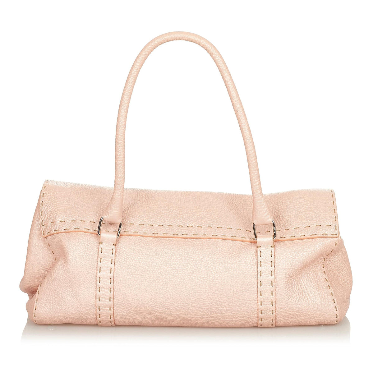 Fendi Selleria Linda Leather Shoulder Bag (SHG-24875)