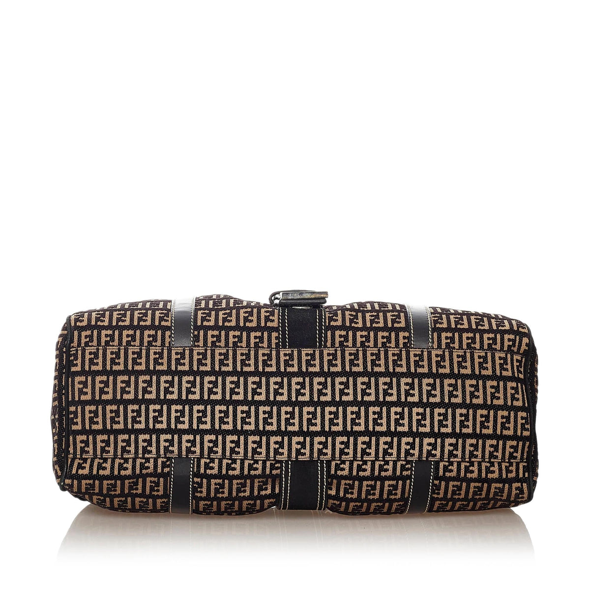 Fendi Zucchino Canvas Shoulder Bag (SHG-27820)