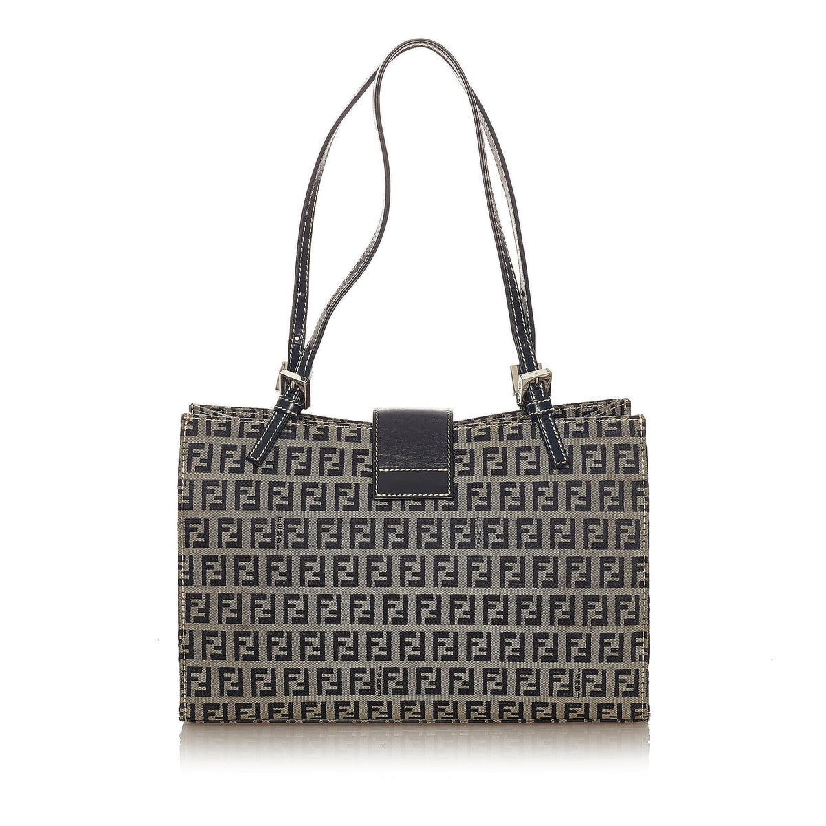 Fendi Zucchino Canvas Tote Bag (SHG-28122)