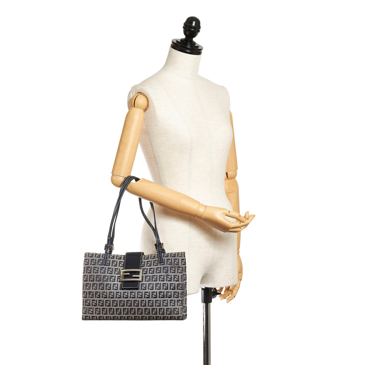 Fendi Zucchino Canvas Tote Bag (SHG-28122)