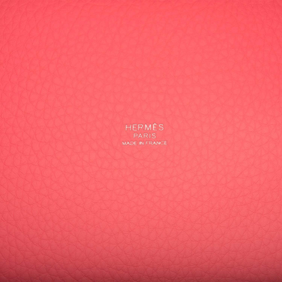 Hermes Rose Sakura Clemence Picotin Lock 18cm Palladium Hardware