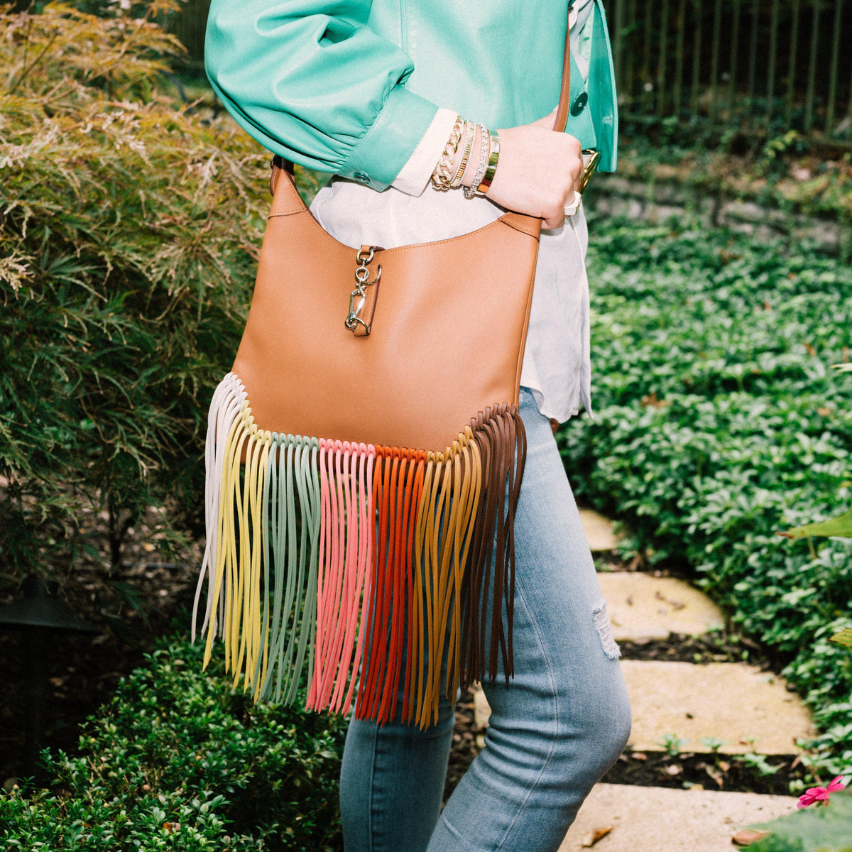 Hermes Trim 31 Anate Rainbow Bag Gold Swift Calfskin
