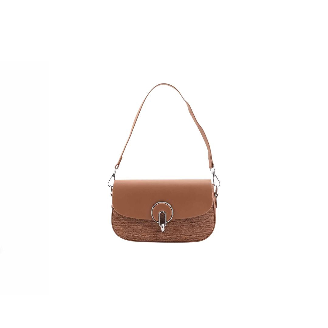 Zurelx Classic Brown Shoulder Bag