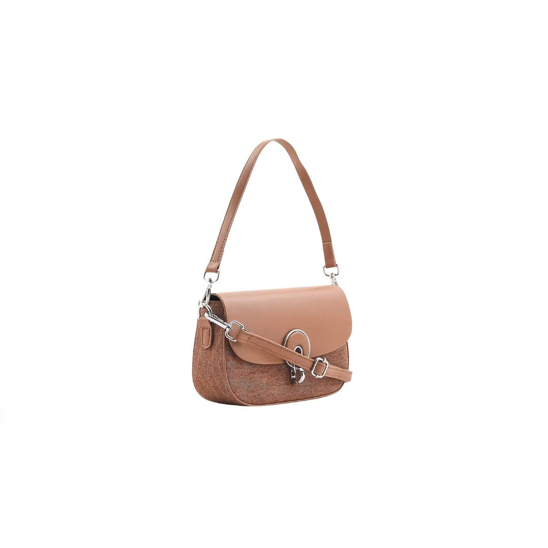 Zurelx Classic Brown Shoulder Bag