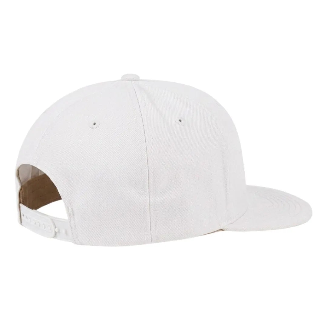 Zurelx Essential White Snapback Cap