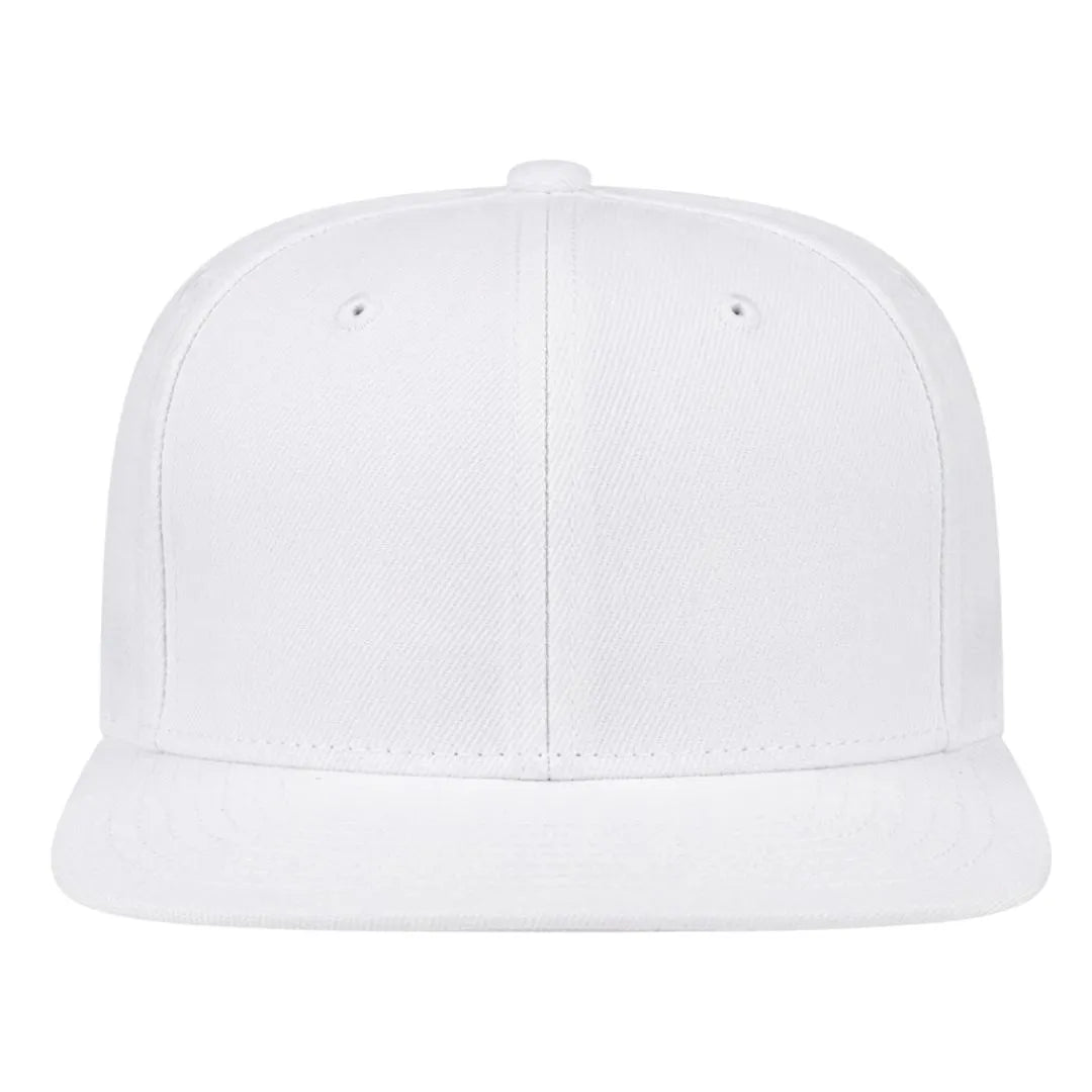 Zurelx Essential White Snapback Cap