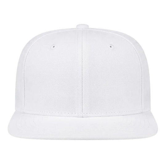 Zurelx Essential White Snapback Cap