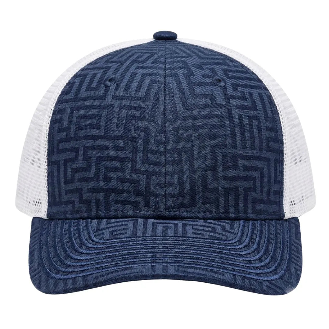 Zurelx Maze Print Trucker Cap