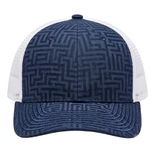 Zurelx Maze Print Trucker Cap