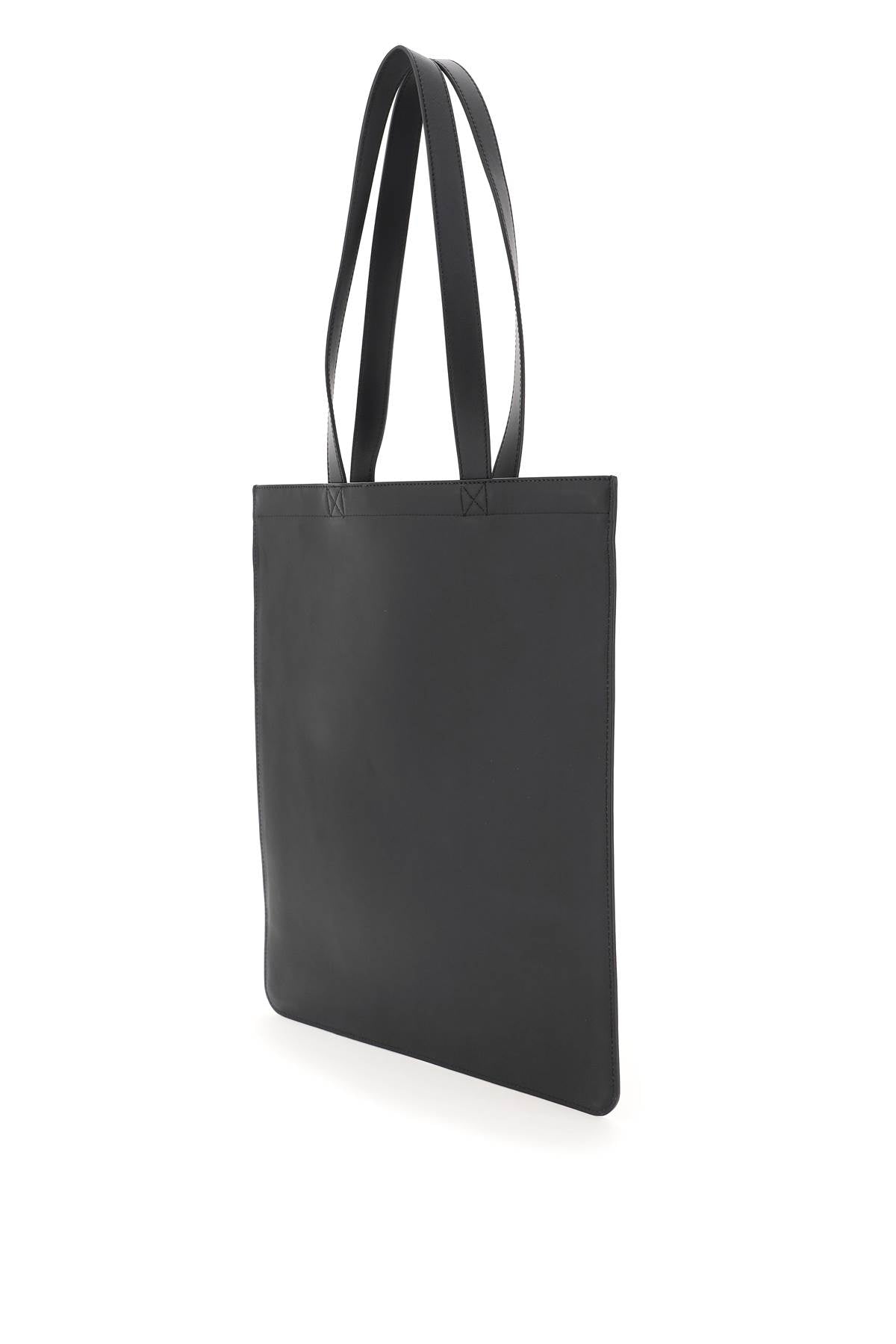 Fendi Logo Embossed Tote Bag