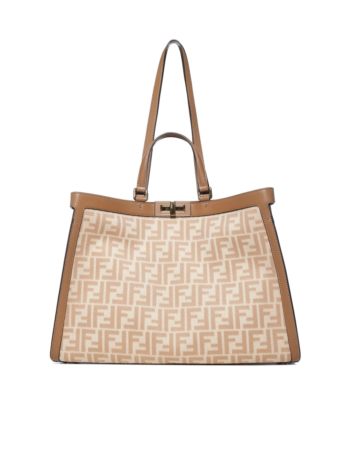 Fendi Peekaboo FF Motif X-Tote Bag