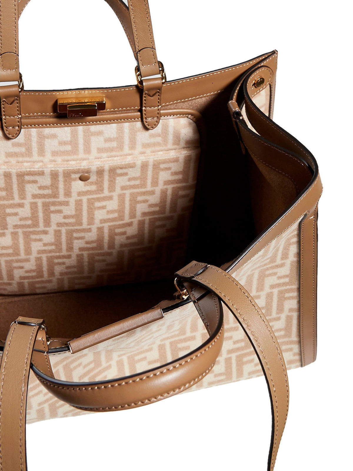 Fendi Peekaboo FF Motif X-Tote Bag