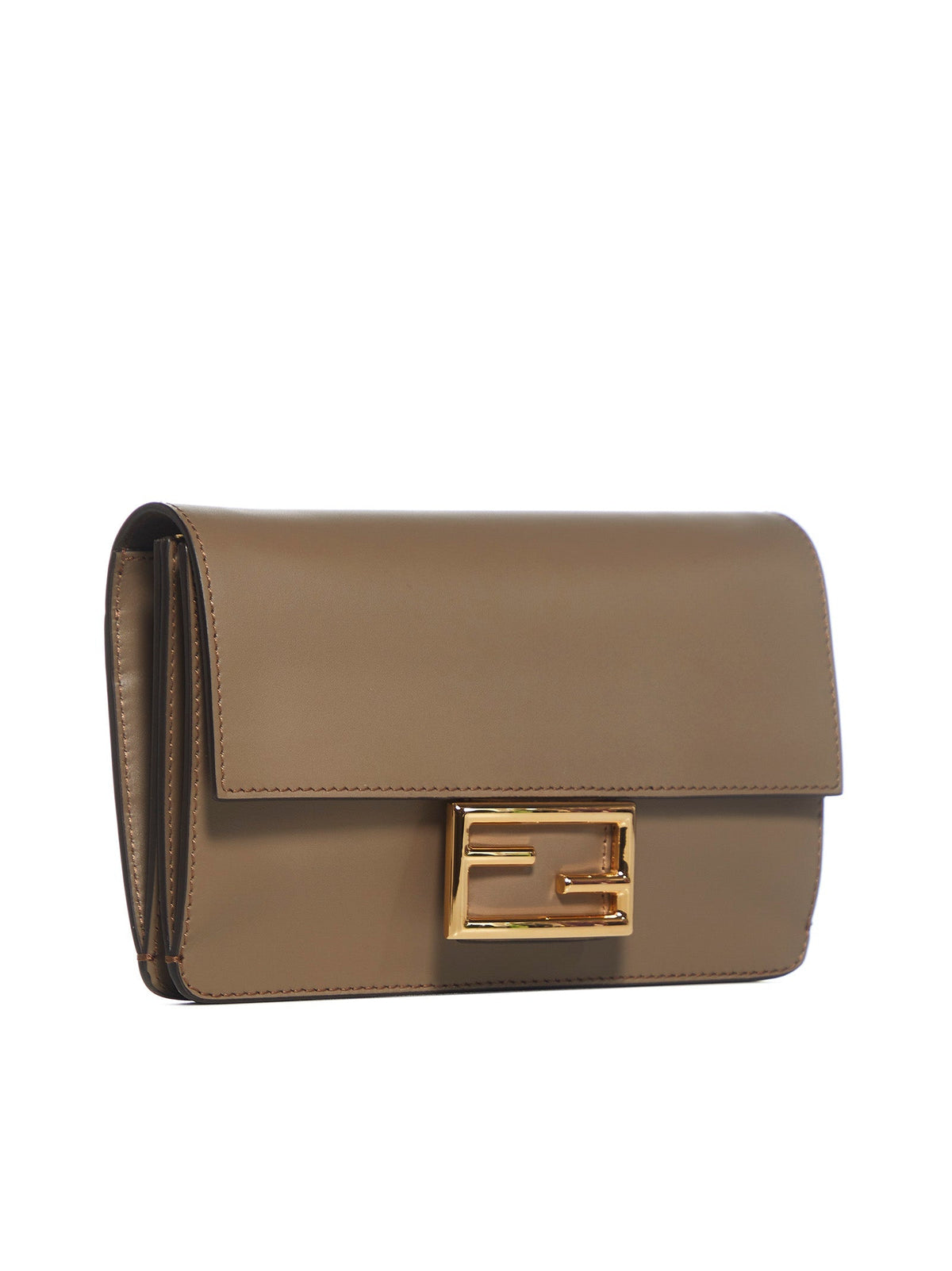 Fendi Baguette Flat Chained Clutch Bag