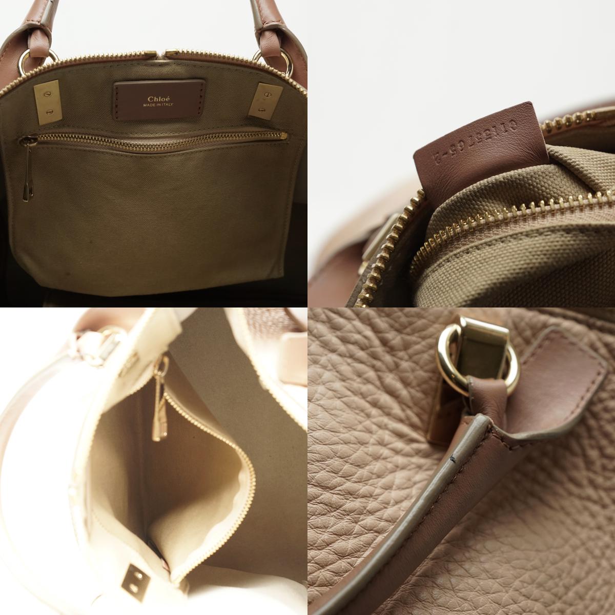 Chloe Baylee Hand Bag Leather Pink