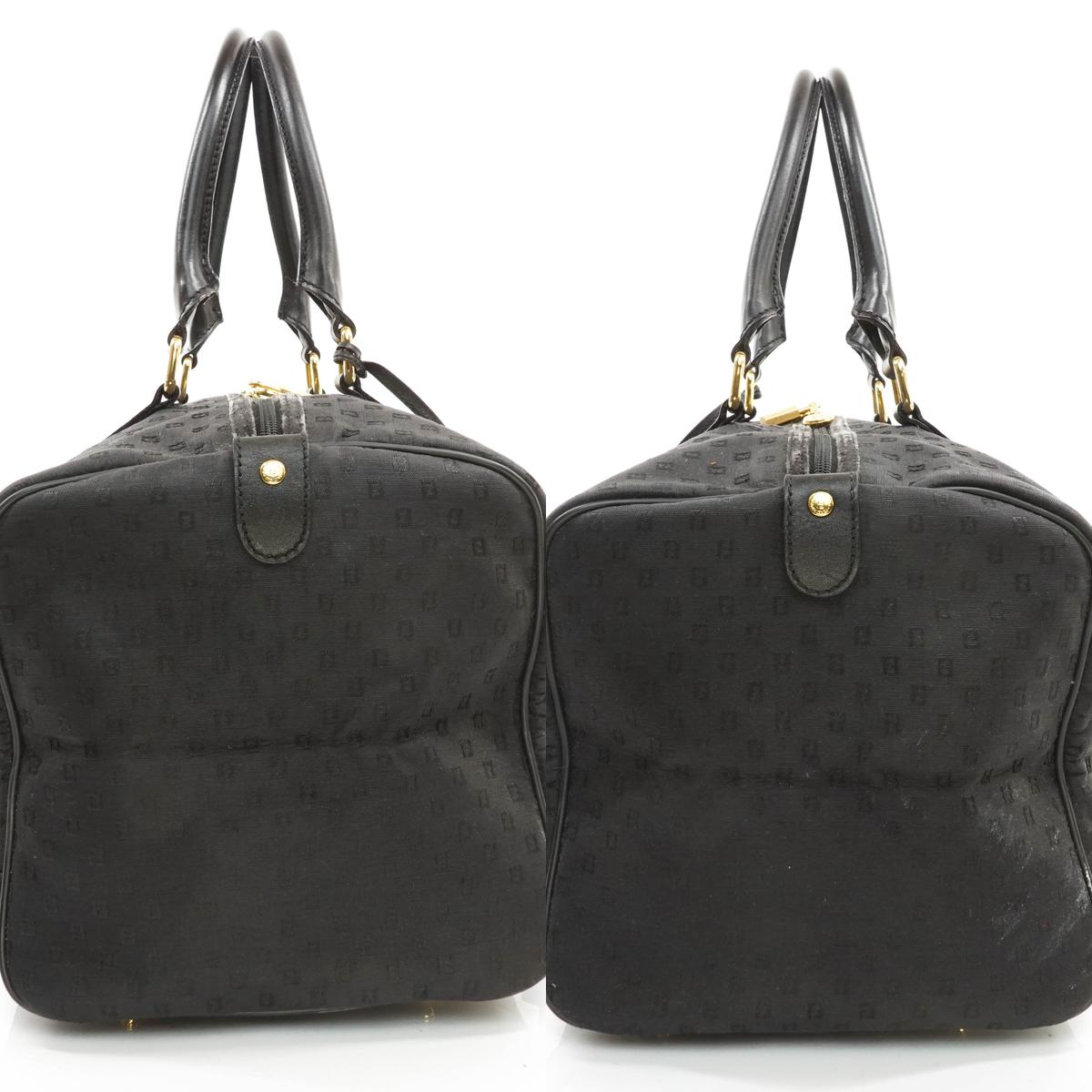 Fendi Zucca Boston Hand Bag Canvas