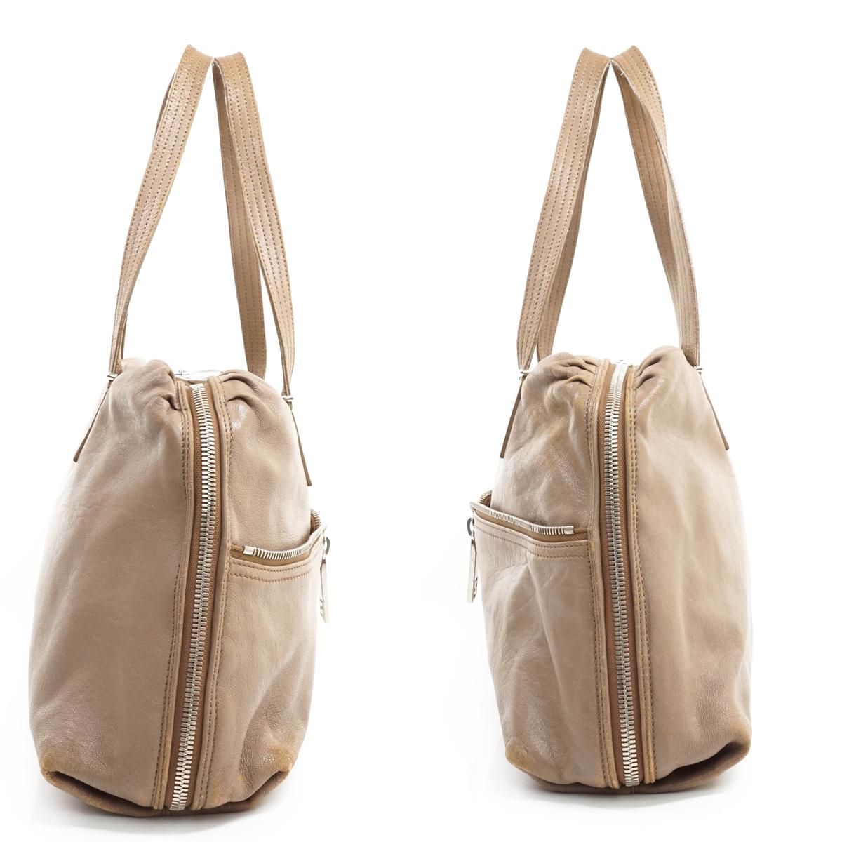 Fendi Tote Bag Leather Brown