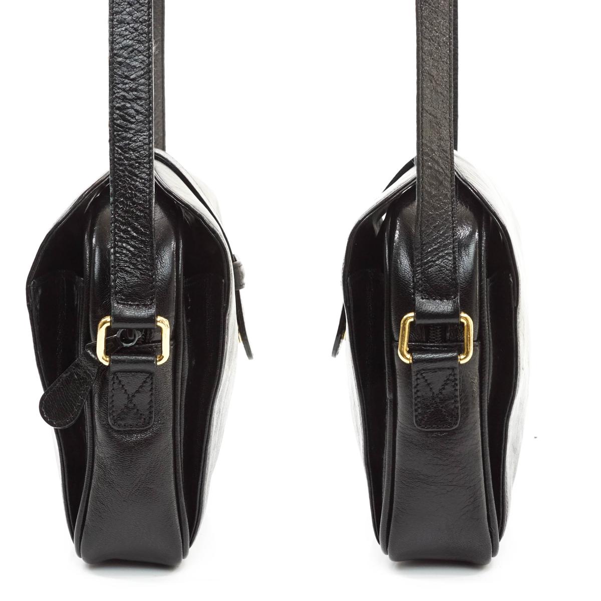 Fendi Crossbody Bag Black Leather
