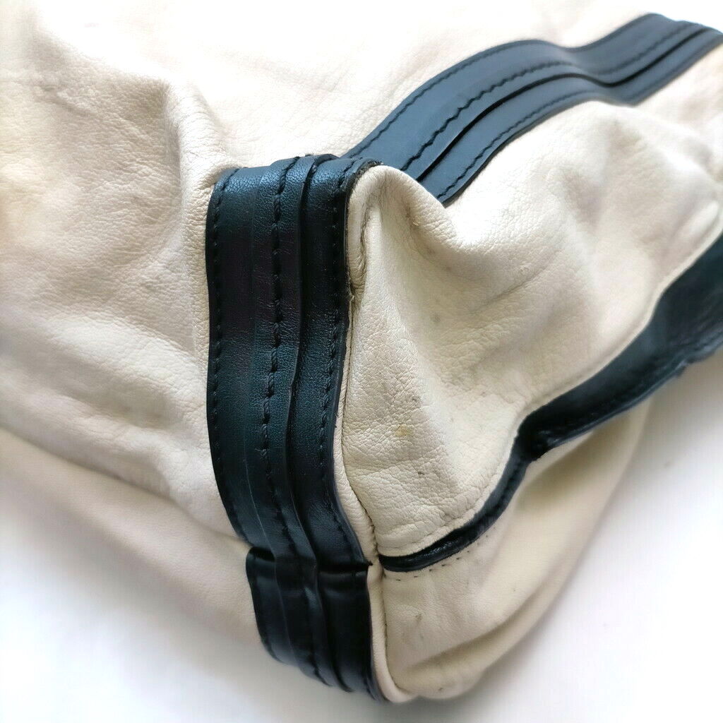 Chloe Alison Tote Bag Leather Cream
