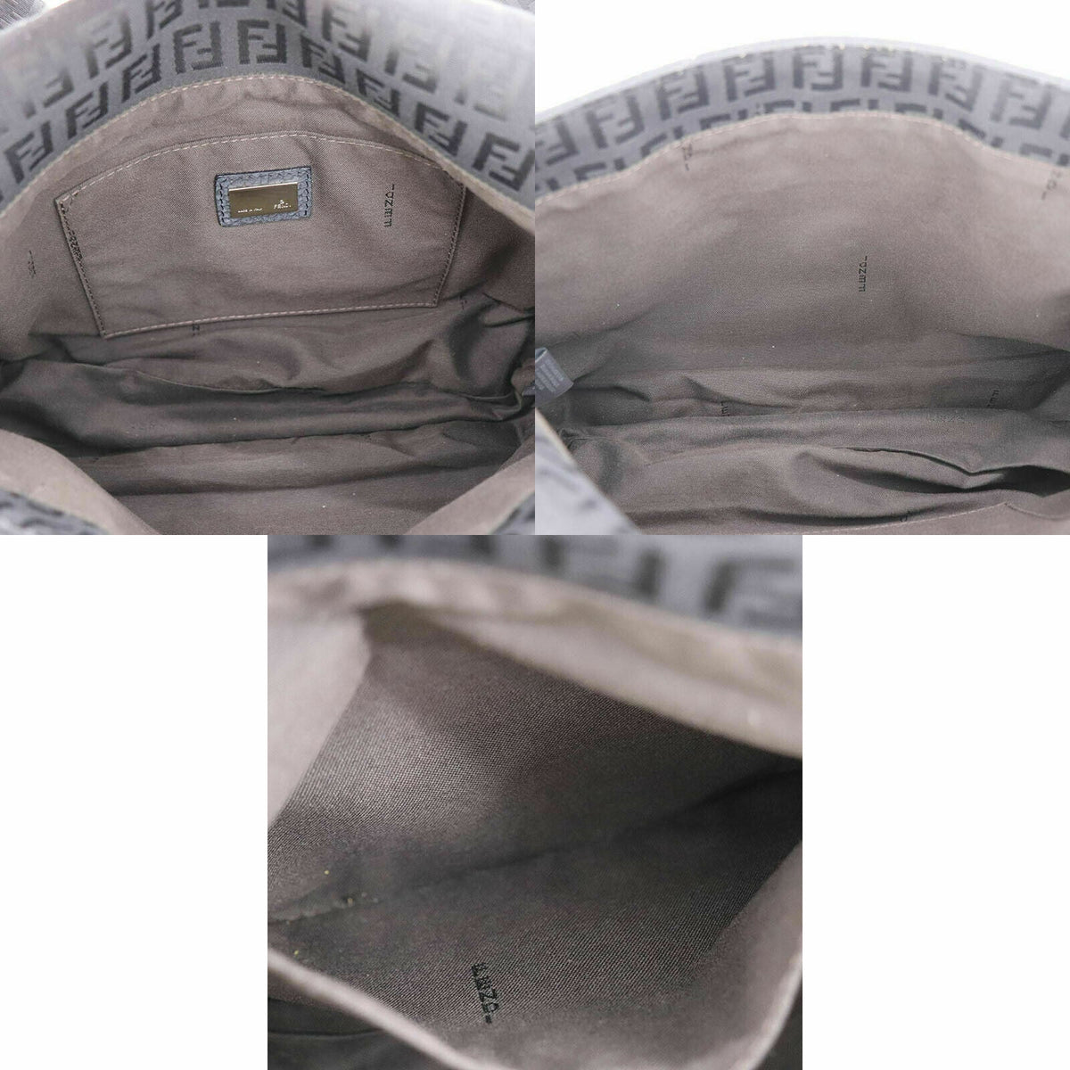 Fendi Zucca Mamma Bucket Shoulder