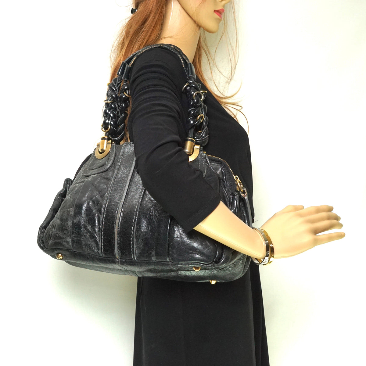 Chloe Heloise Tote Bag Black